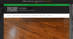 Desktop Screenshot of nextstepflooring.com